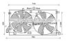 AVA QUALITY COOLING MZ7550 Fan, radiator